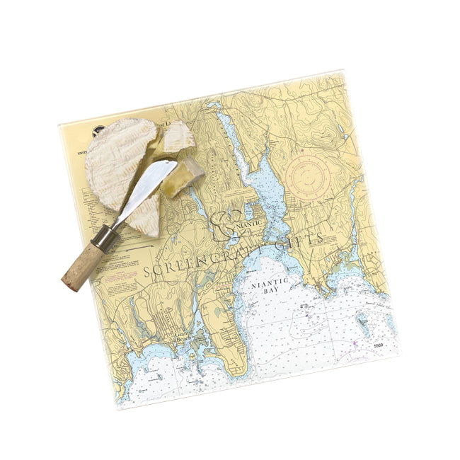 Niantic, CT - Glass Prep and Serve Board