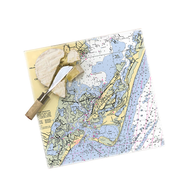 Chincoteague, VA- Glass Prep and Serve Board