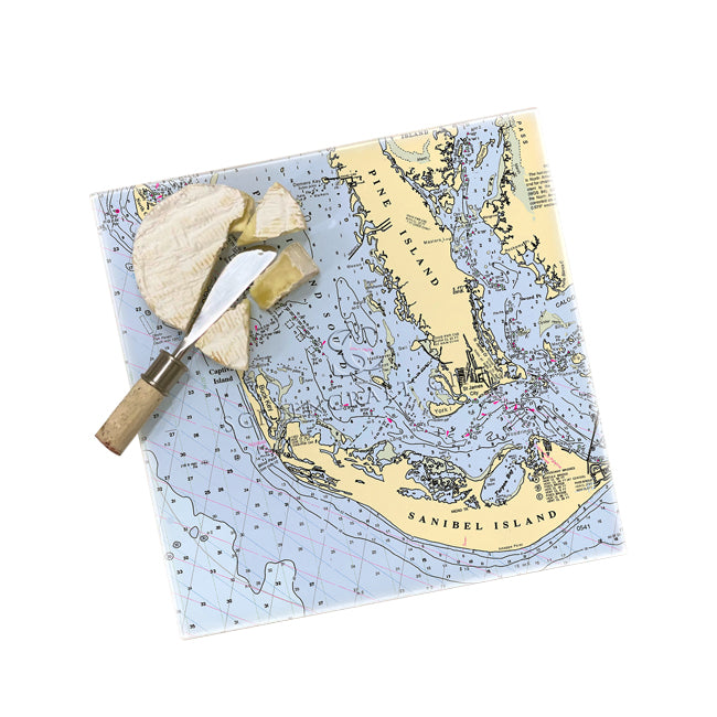 Sanibel Island, FL  - Glass Prep and Serve Board