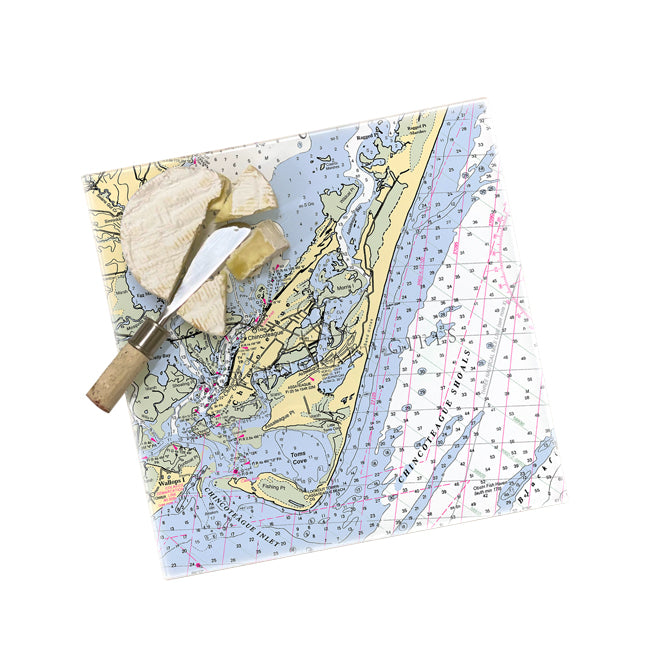 Chincoteague, VA - Glass Prep and Serve Board