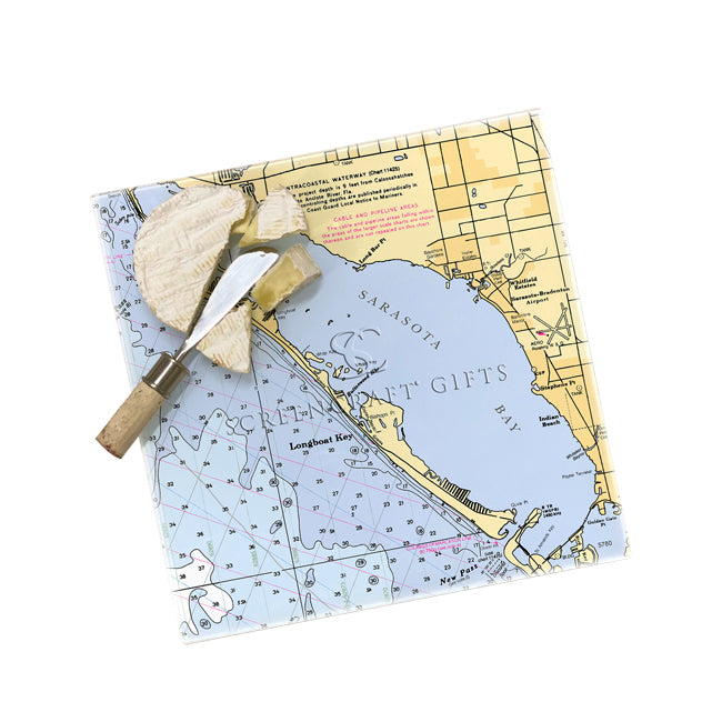 Longboat Key, FL - Glass Prep and Serve Board
