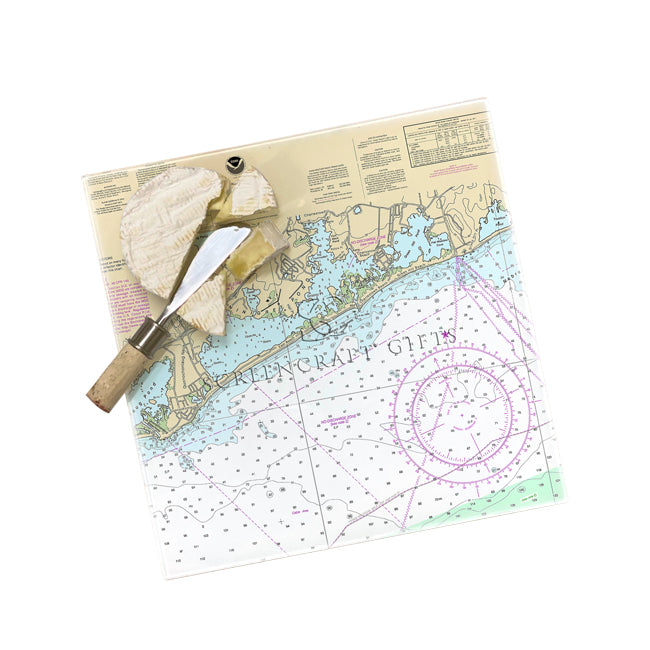 Charlestown, RI - Glass Prep and Serve Board