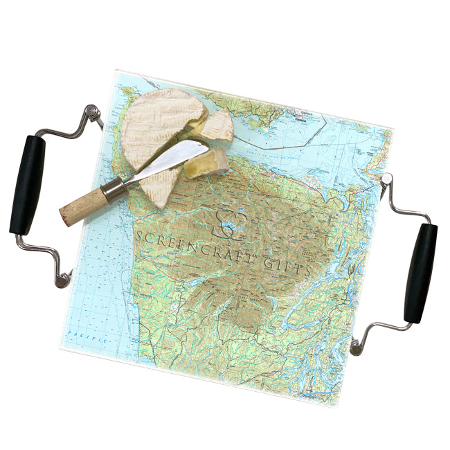 Olympic National Park-  Glass Prep and Serve Board