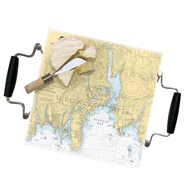 Niantic, CT - Glass Prep and Serve Board