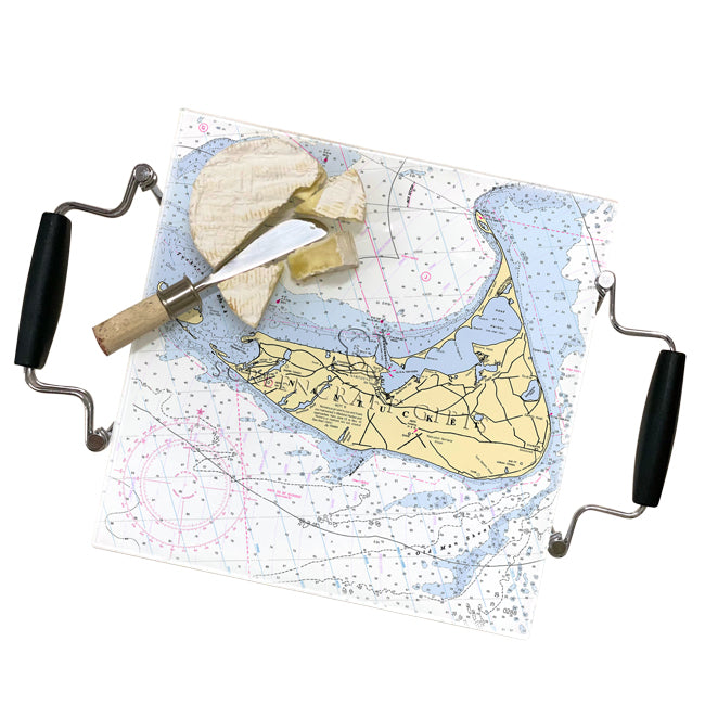 Nantucket, MA  - Glass Prep and Serve Board