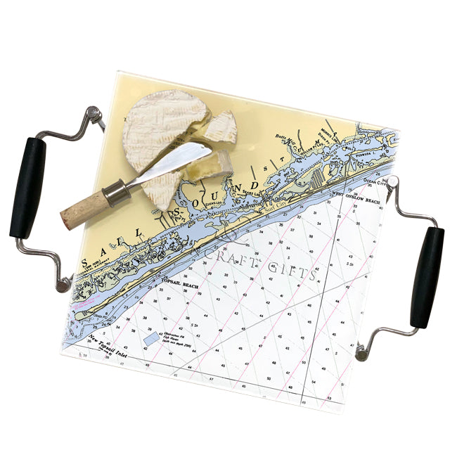Surf City, NC  - Glass Prep and Serve Board