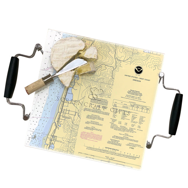 Rockaway, OR- Glass Prep and Serve Board