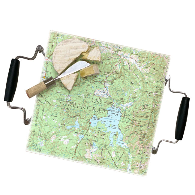 Yellowstone National Park-  Glass Prep and Serve Board