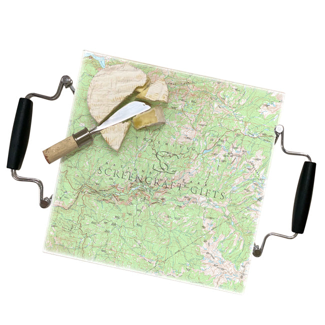 Yosemite National Park-  Glass Prep and Serve Board