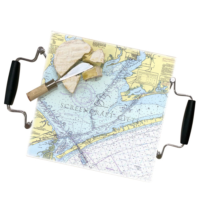 Matagorda Bay, TX- Glass Prep and Serve Board