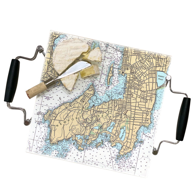 Newport Neck, RI - Glass Prep and Serve Board