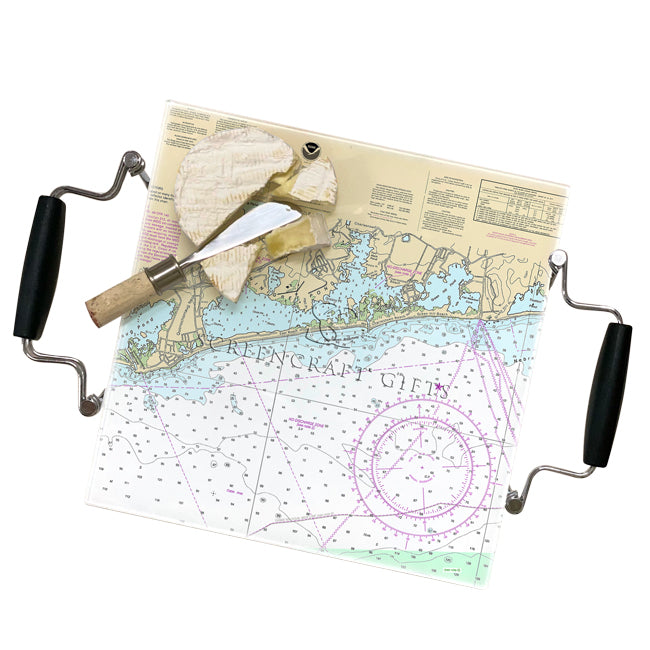 Charlestown, RI - Glass Prep and Serve Board