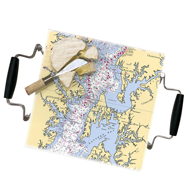 Chesapeake Bay - Glass Prep and Serve Board