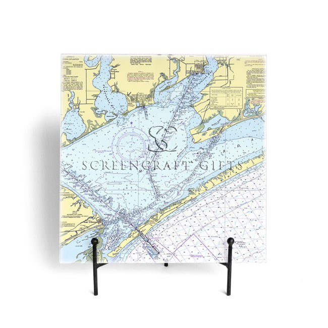 Matagorda Bay, TX- Glass Prep and Serve Board