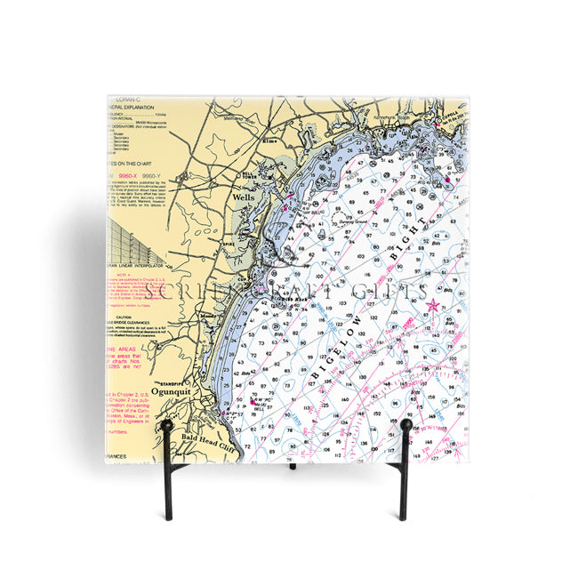 Wells Beach, ME - Glass Prep and Serve Board