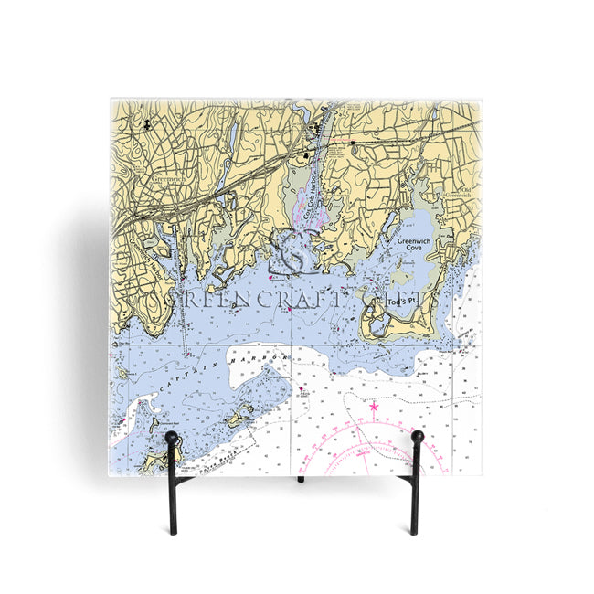 Greenwich, CT- Glass Prep and Serve Board