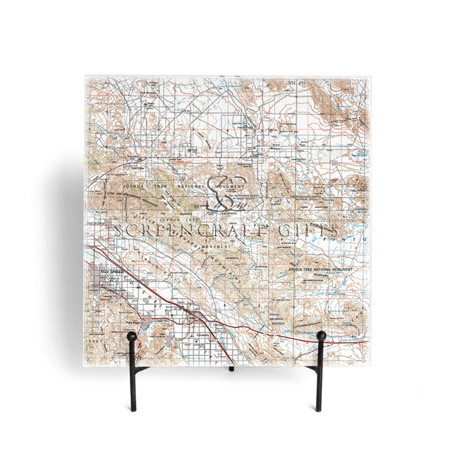 Joshua Tree National Park-  Glass Prep and Serve Board