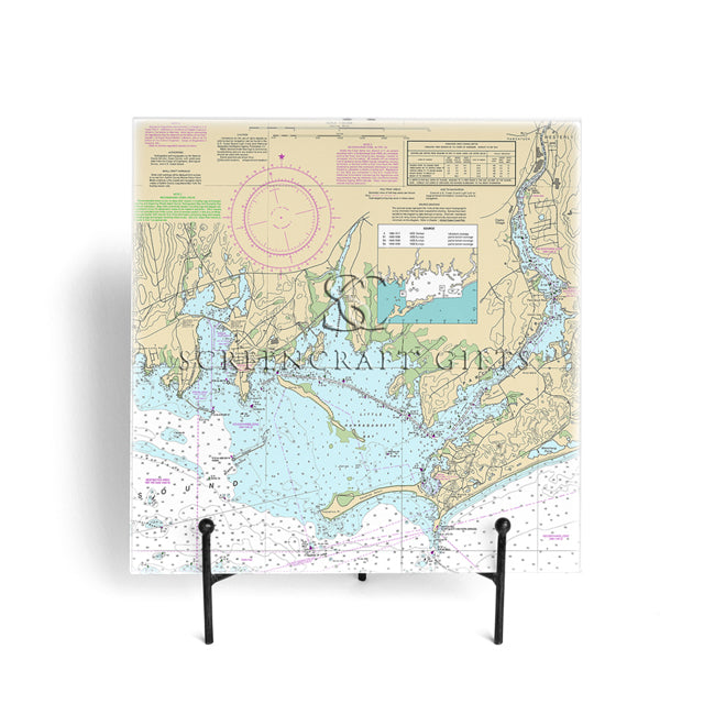 Stonington, CT - Glass Prep and Serve Board