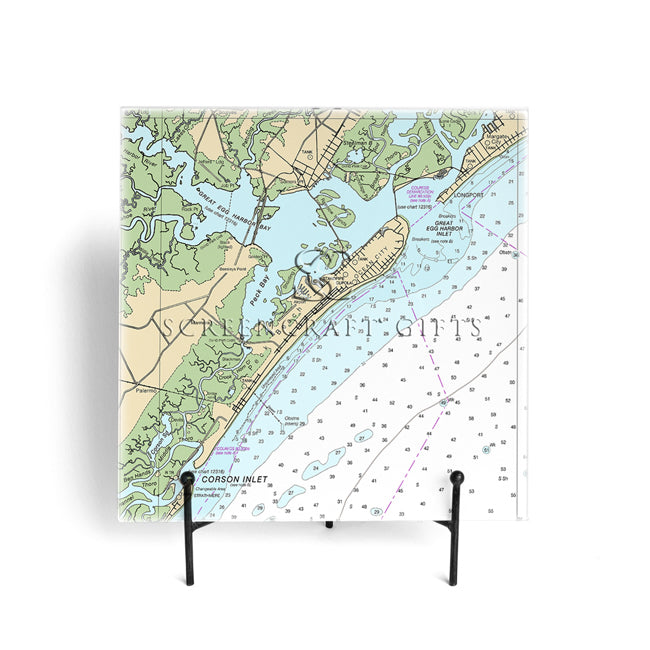 Ocean City, NJ - Glass Prep and Serve Board
