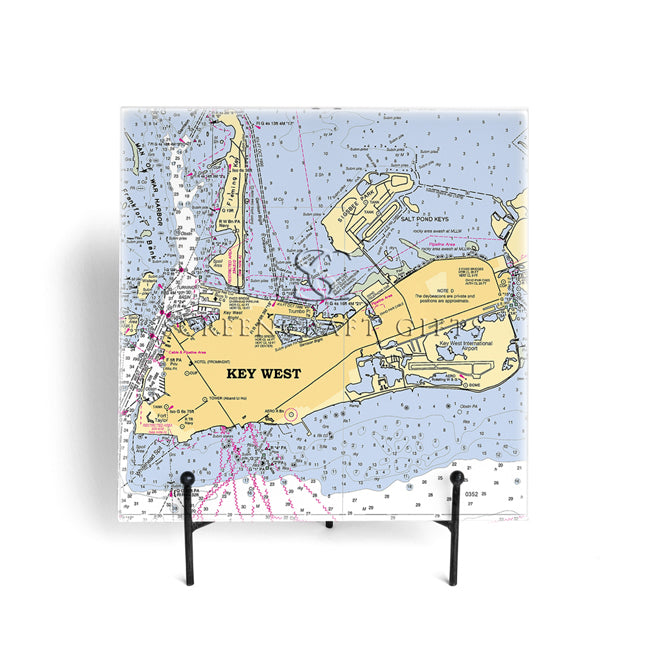 Key West, FL - Glass Prep and Serve Board