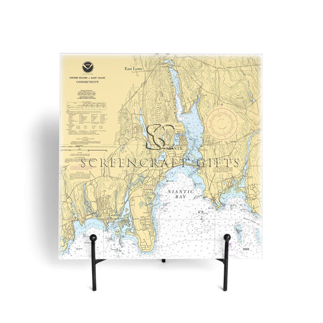 Niantic, CT - Glass Prep and Serve Board