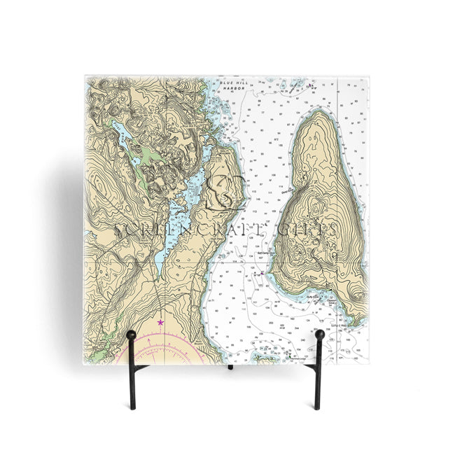 Sedgwick, ME - Glass Prep and Serve Board