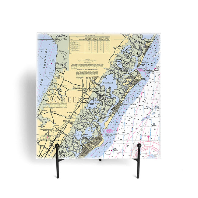 Stone Harbor, NJ - Glass Prep and Serve Board
