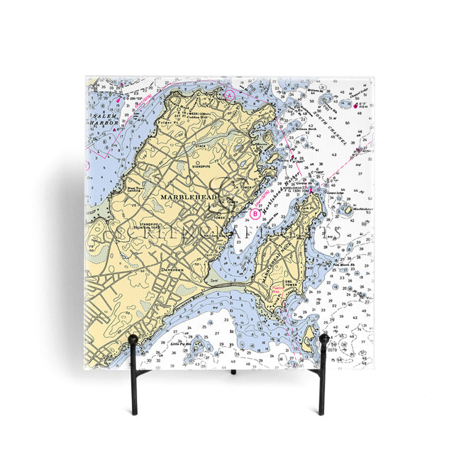 Marblehead, MA- Glass Prep and Serve Board