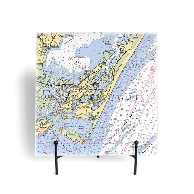 Chincoteague, VA - Glass Prep and Serve Board