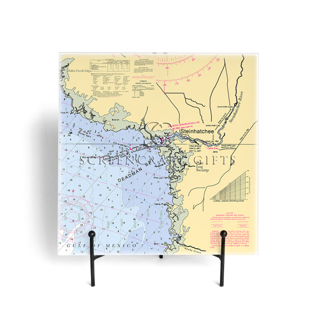 Steinhatchee, FL- Glass Prep and Serve Board