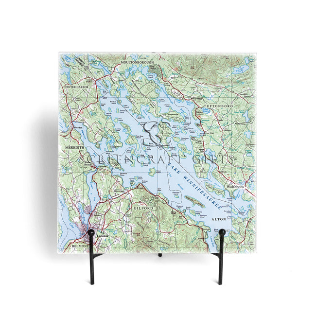 Lake Winnipesaukee, NH -  Glass Prep and Serve Board