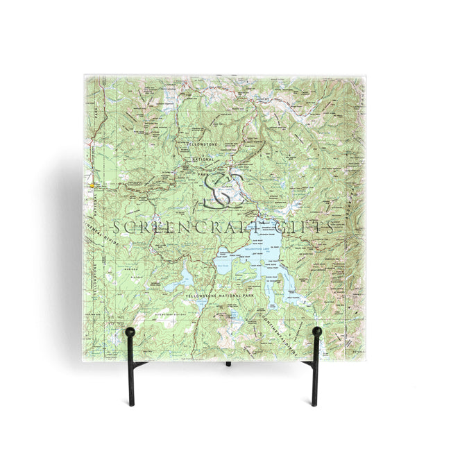 Yellowstone National Park-  Glass Prep and Serve Board