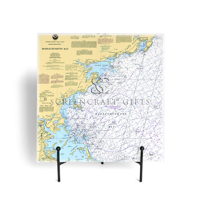 Massachusetts Bay - Glass Prep and Serve Board