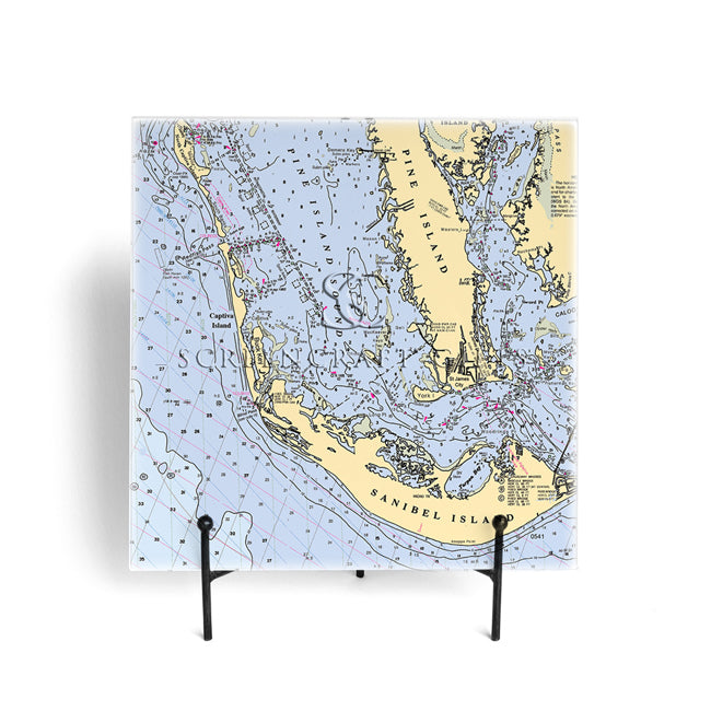 Sanibel Island, FL  - Glass Prep and Serve Board