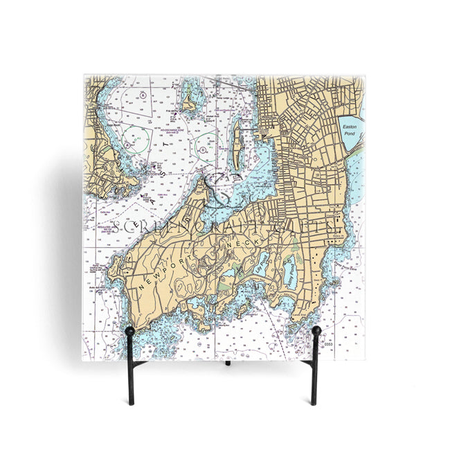 Newport Neck, RI - Glass Prep and Serve Board