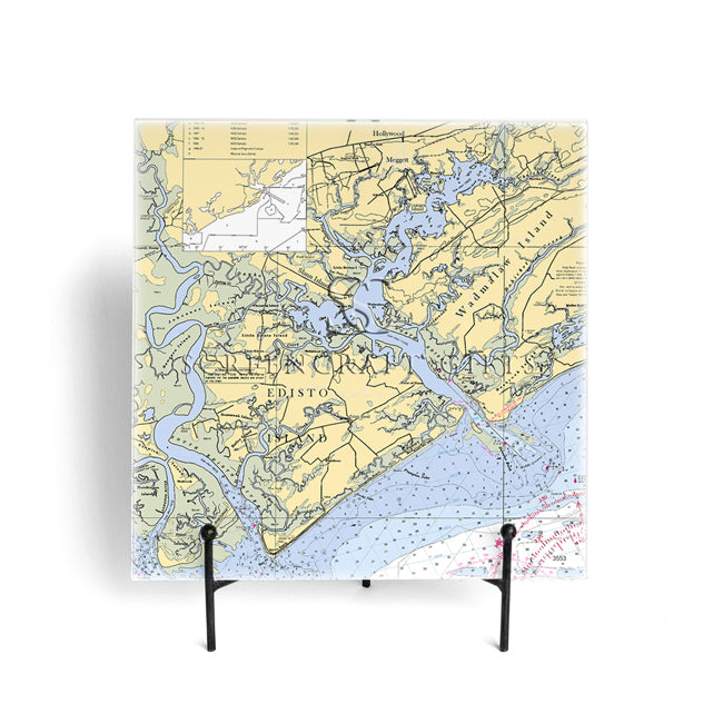 Edisto Island, SC - Glass Prep and Serve Board