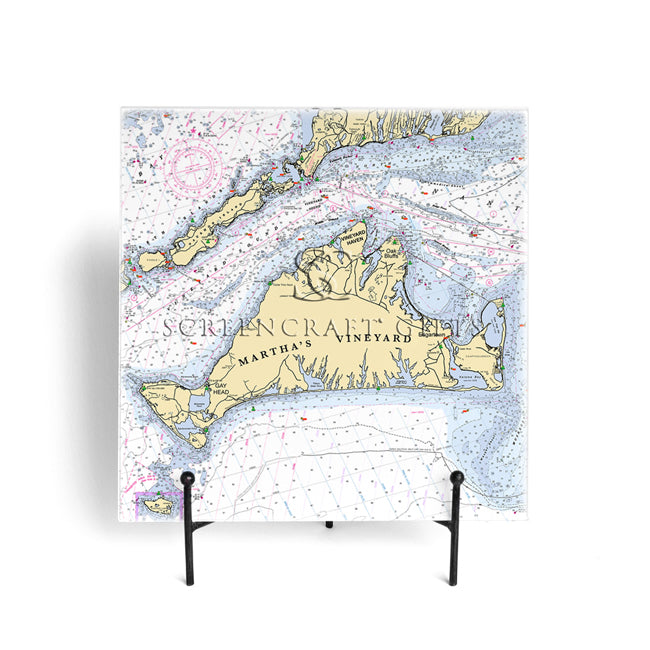 Martha's Vineyard, MA - Glass Prep and Serve Board