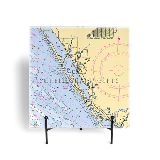 Manasota Key, FL  - Glass Prep and Serve Board