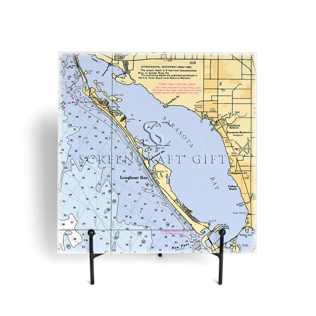 Longboat Key, FL - Glass Prep and Serve Board