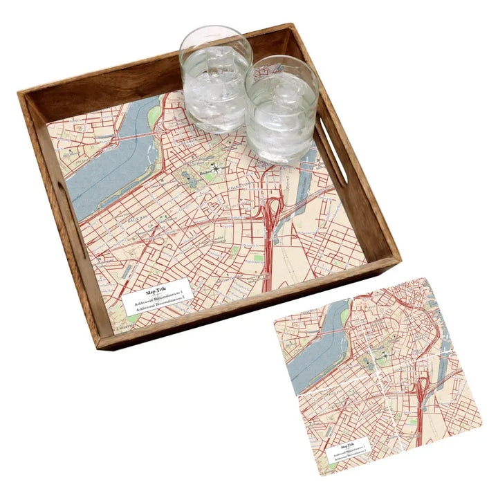 Create Your Own Map Gift - Classic Map Style