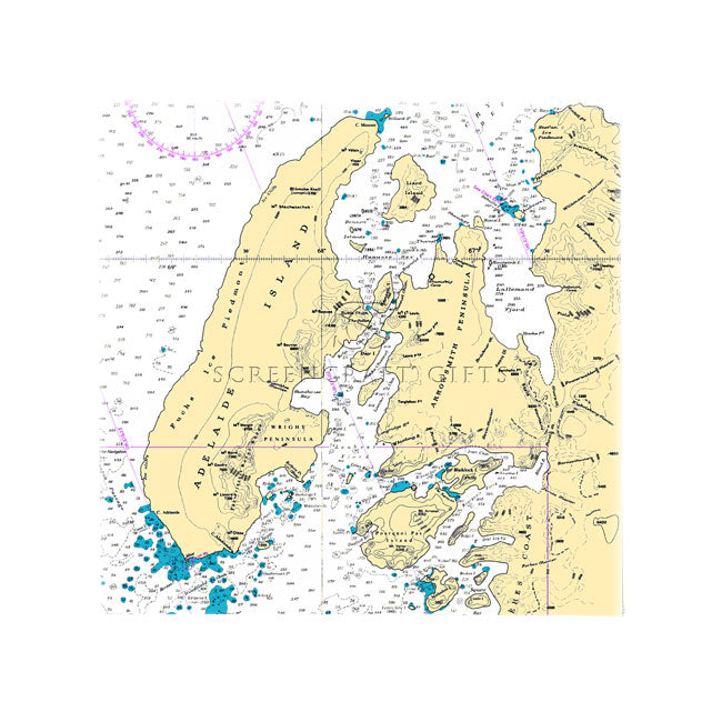 Adelaide Island, Antarctica - Wall Canvas
