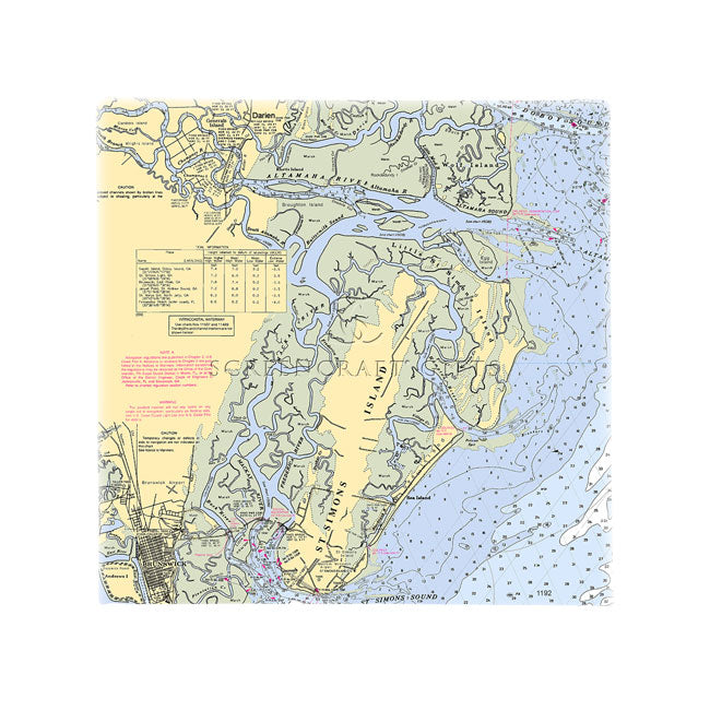 St. Simons Island, GA - Wall Canvas