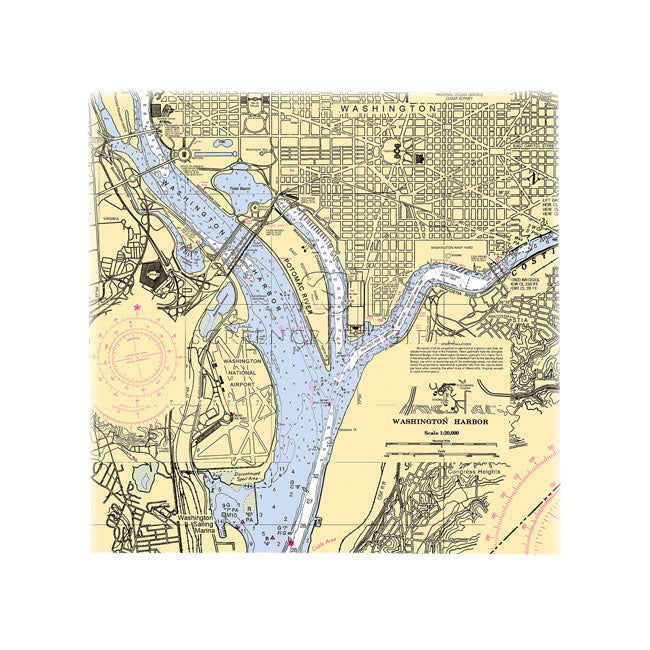 Washington, DC - Wall Canvas