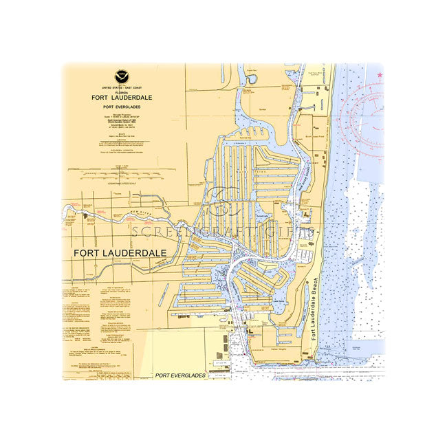 Fort Lauderdale, FL- Wall Canvas