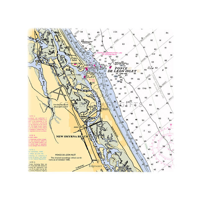 New Smyrna Beach, FL- Wall Canvas