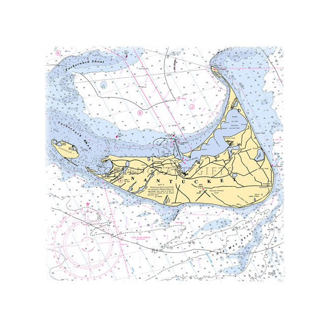 Nantucket, MA  - Wall Canvas