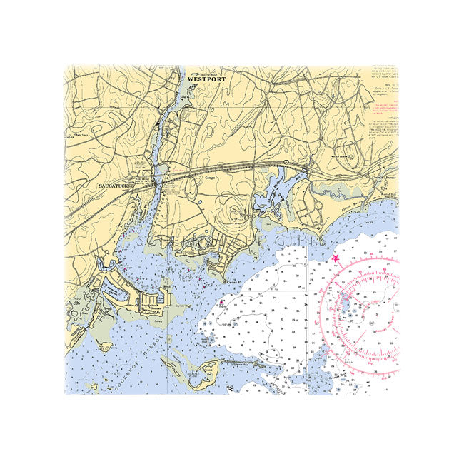 Westport, CT - Wall Canvas
