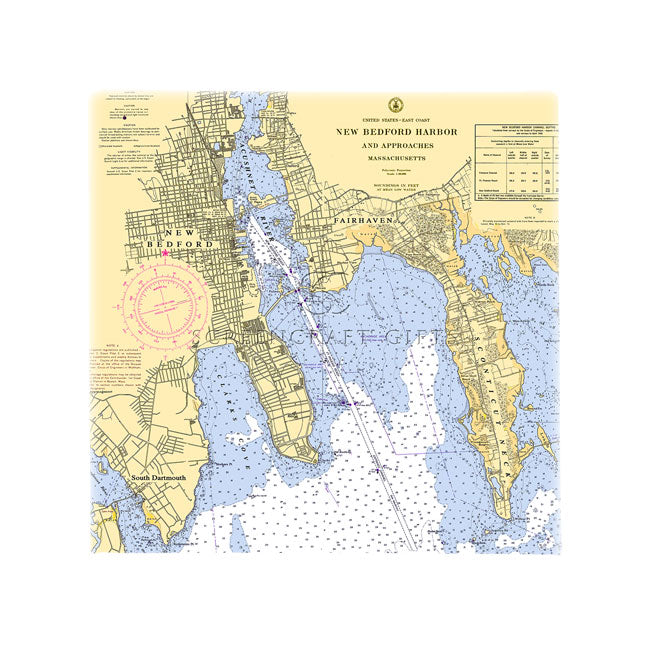 New Bedford, MA- Wall Canvas