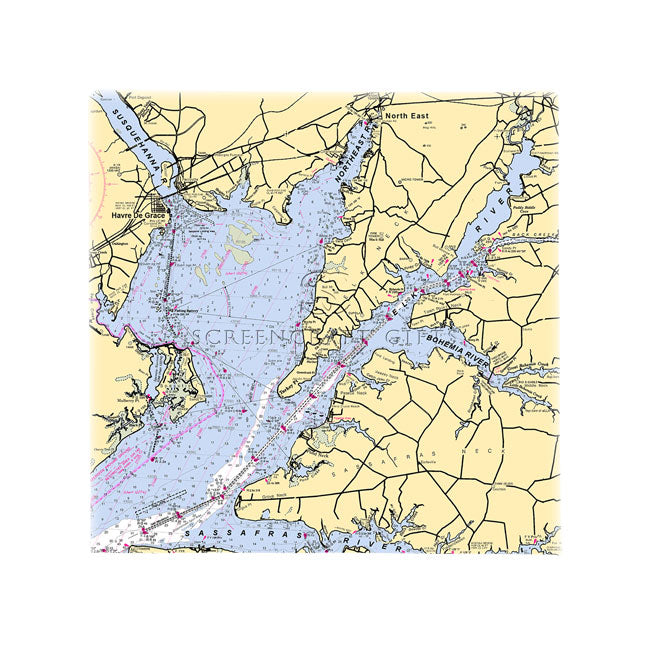 North East, MD - Wall Canvas