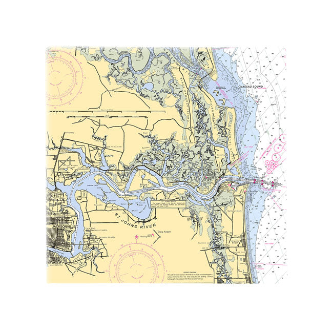 Jacksonville, FL- Wall Canvas